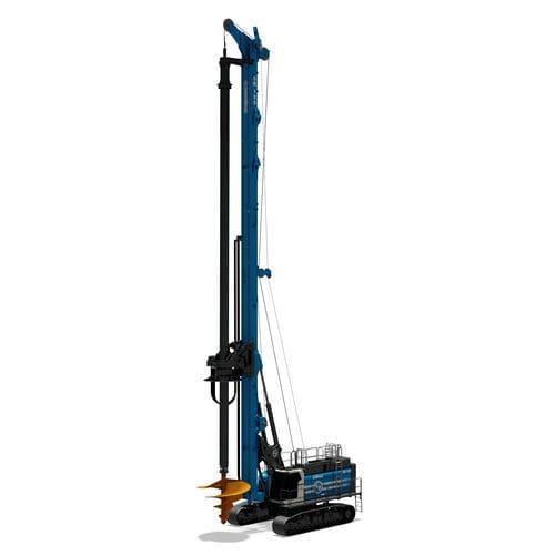 Буровая установка с непрерывным шнеком - SR-125 Blue-Tech - SOILMEC S.P.A. - многофункциональная / для фундаментных свай / для глубокого бурения