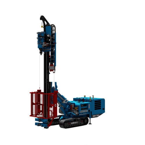 Буровая установка для каротажа - SM-13E ETECH  - SOILMEC S.P.A. - многофункциональная / для фундаментных свай / для глубокого бурения