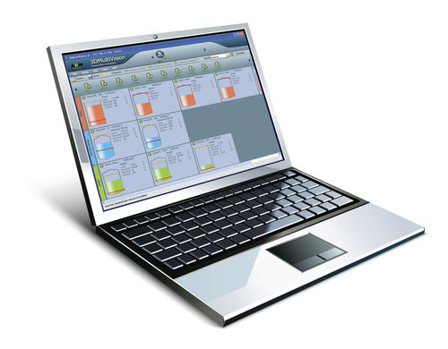 Программное обеспечение управления складскими запасами - 3DMultiVision™ series - APM Automation Solutions Ltd. - для сыпучих материалов / Windows