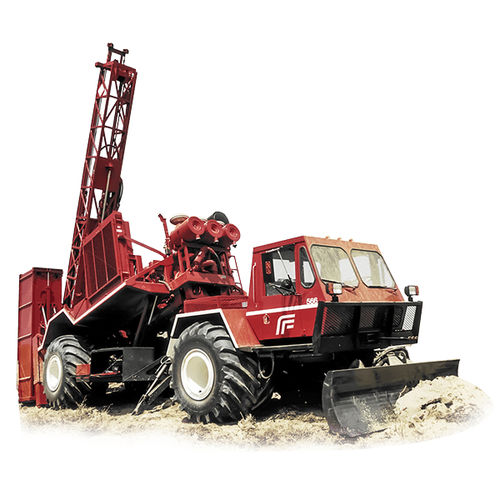 Буровая установка для каротажа -  Explorer 1500 - Foremost Industries LP - для исследования / на колесах / поворотная