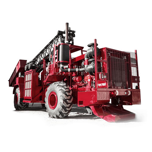 Буровая установка для каротажа - Prospector W750 - Foremost Industries LP - для исследования / на колесах / поворотная