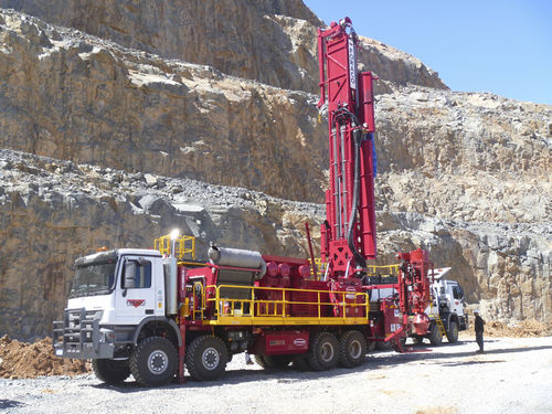 Буровая установка для исследования - T685WS  - SCHRAMM, INC. - на грузовике / поворотная / гидравлическая