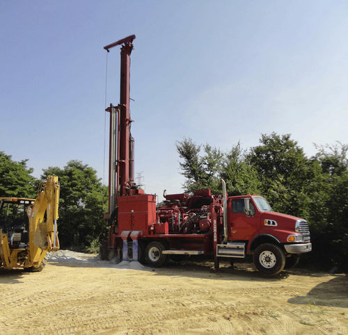 Буровая установка для геотермического бурения - T455WS  - SCHRAMM, INC. - на грузовике / поворотная / гидравлическая