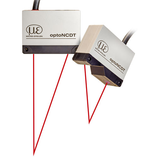 Линейный датчик перемещения - optoNCDT 5500 - MICRO-EPSILON - бесконтактный / лазером по методу триангуляции / EtherCAT