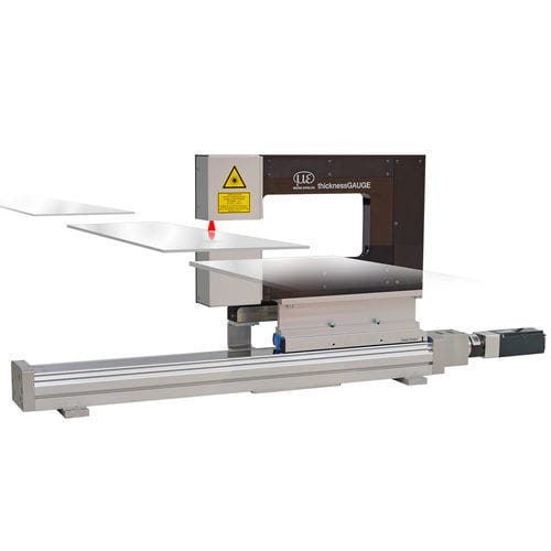 Толщиномер пластина - thicknessGAUGE 3D - MICRO-EPSILON - лента / для ленточного конвейера / для покрытия