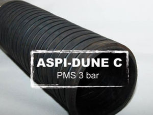 Гибкий шланг для песка - ASPI-DUNE C - ANFRAY - из каучука / устойчивый к истиранию
