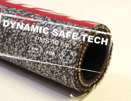 Гибкий шланг для воды - DYNAMIC SAFE TECH - ANFRAY - для огнеопасных продуктов / из ПФА