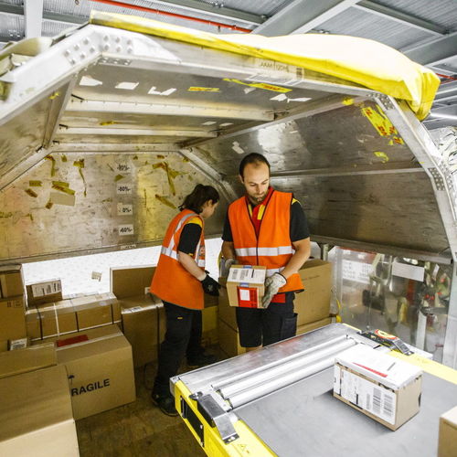 Система разгрузки для посылок - ULDs - VANDERLANDE - для мешков