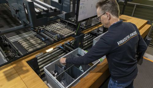 Рабочее место для подготовки заказов - VANDERLANDE - эргономичное / модульное / с регулируемой высотой