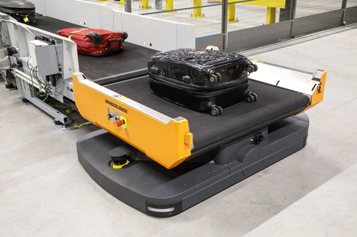 Конвейер для багажа - FLEET Bag  - VANDERLANDE - монорельсовый / транспортный / для разгрузочно-погрузочных работ