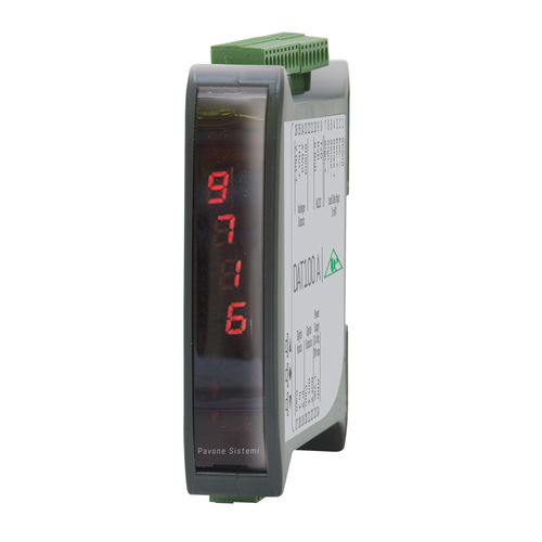 Аналоговый transmetteur de pesage - DAT 100  - Pavone sistemi - ModBUS RTU / на DIN-рейке