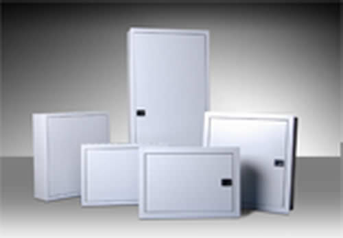 Настенный корпус - RoHS, CE, IP54, TUV, IK10 | AS/AE - ZHEJIANG TIANQI ELECTRIC CO.,LTD - прямоугольный / сталь / для телефона