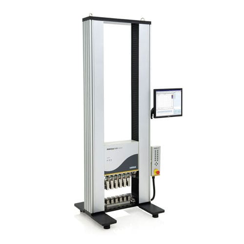 Испытательная машина на удлинение - MEGA 1500 / 1KN / 6 Work Stations - Labthink Instruments Co., Ltd. - для листового металла / для пластиковой пленки / для клейкой ленты