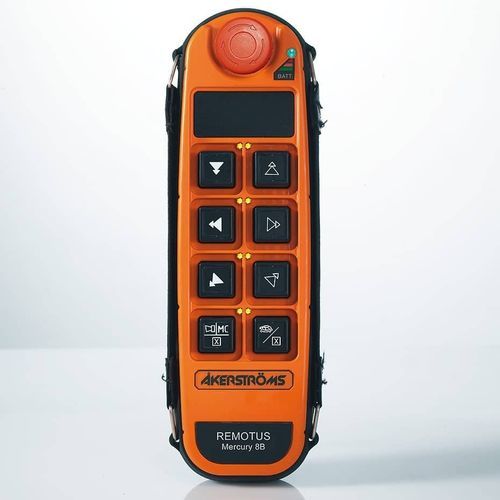 Пульт радиоуправления - Remotus 8B - Akerströms Björbo AB - с кнопками / для подъемного крана / промышленный