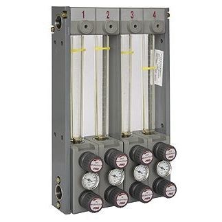 Объемный регулятор расхода - FSMS series - Meusburger Georg GmbH & Co KG - для воды