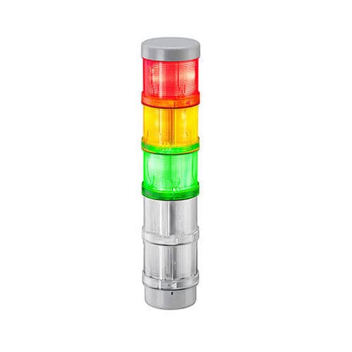 Световая колонна LED - KombiSIGN 72 - WERMA - проблесковая / 3-цветная / IP65
