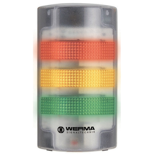 Световая колонна LED - FlatSIGN BM 115 - WERMA - проблесковая / 3-цветная / IP65