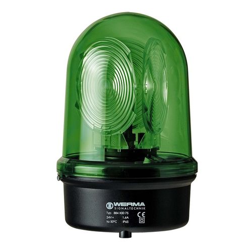 Вращающийся маяк - 884.100.75 - WERMA - LED / 24 Vca / 24 Vcc