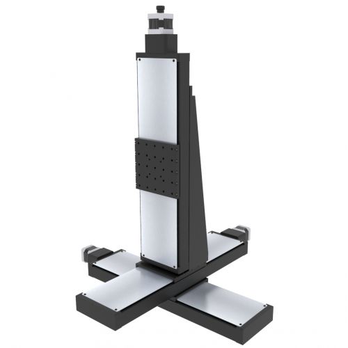 Стол позиционирования XYZ - XYZ-BSMA-LY-140H-300X300X300 - IntelLiDrives, Inc. - механизированный / 3 оси / сверхточный