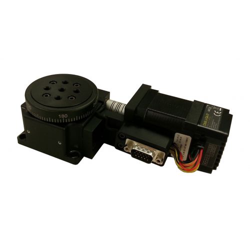 Роторный стол с двигателем - RTLA-0-60 - IntelLiDrives, Inc. - горизонтальный / компактный / на шариковом подшипнике