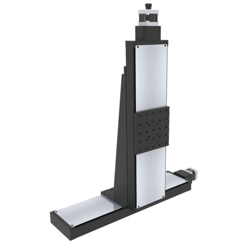 Вертикальный координатный стол - XZ-BSMA-LY-140H-300X300-ACROSS - IntelLiDrives, Inc. - XZ / механизированный / 2 оси