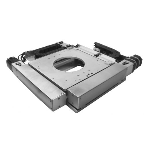 Координатный стол XY - XY-OF-UL-350X350 - IntelLiDrives, Inc. - ротационный / механизированный / 3 оси