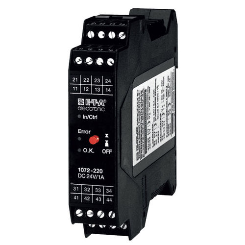 Статическое реле на DIN-рейке - E-1072-210 - E-T-A