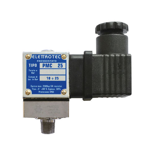 Поршневый прессостат - PMC series - ELETTROTEC s.r.l. - мембранный / SPDT / с фланцем