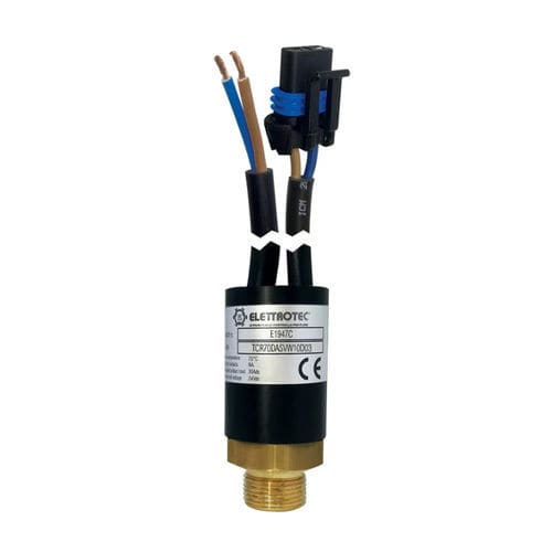 Реле температуры с фланцем - TCR - ELETTROTEC s.r.l. - G 1/2 / G 3/8 / 240 VAC
