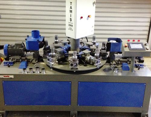 Полировальный станок для металлов - TPD - Tamis machinery co. - промышленный / с поворотным столом / со щеткой