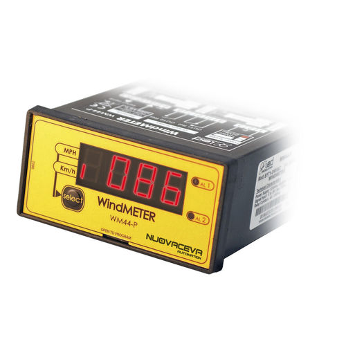 Контрольное табло - WM44- P - NUOVA CEVA Automation - LED / с 3 цифрами / для анемометра