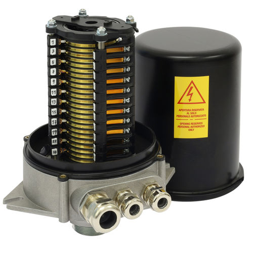 Электрический вращающийся коллектор - GPRNA series - NUOVA CEVA Automation - промышленный / из меди / из графита
