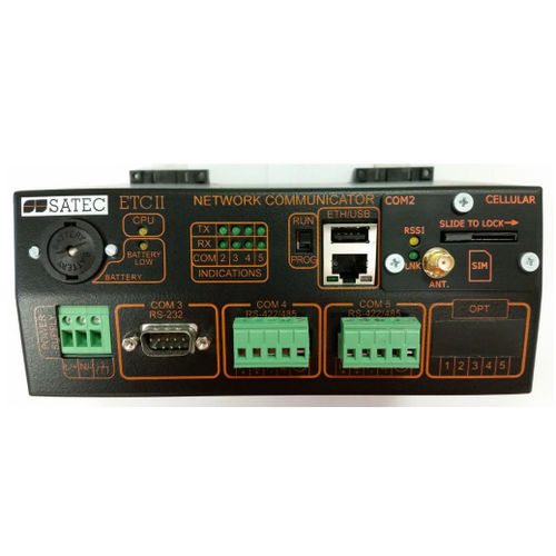 Contrôleur de communication для передачи данных - ETC-II - SATEC - компактный / Modbus