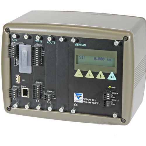 Цифровой transmetteur de pesage - G4-RM - Vishay Nobel Transducers - ModBUS RTU / с интерфейсом Ethernet / на DIN-рейке
