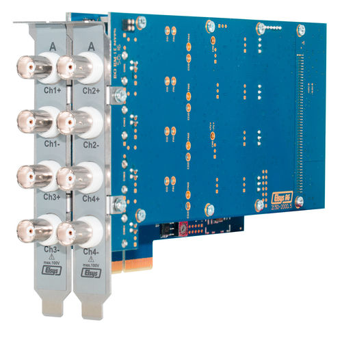 Плата захвата PCI Express - TPCE-xx16-4D - Elsys AG - аналоговая / 4 канала