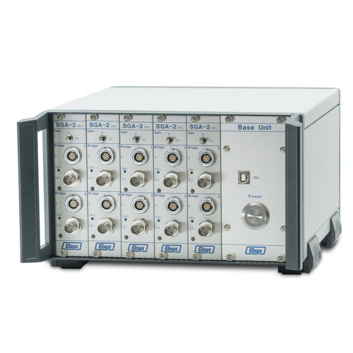 Усилитель для тензометра - SGA-2 - Elsys AG - сигнала / напряжения / для измерений