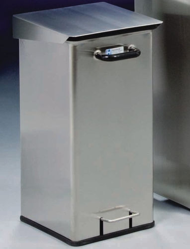 Мусорный контейнер из нержавеющей стали - 800 series - Schilling Engineering GmbH - для промышленных отходов / с крышкой / с ручкой
