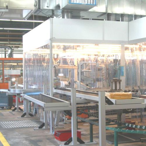 Чистое помещение палатка - 3000.4.090 - Schilling Engineering GmbH - для механического производства / модульное