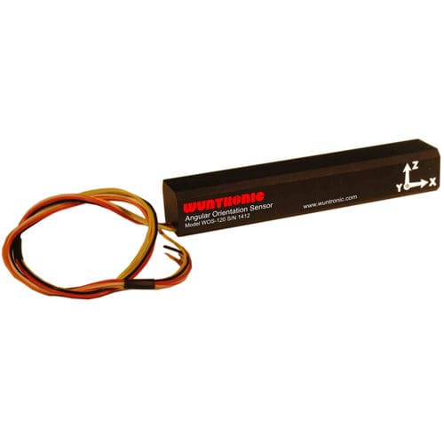 Датчик ускорения 3 оси - WOS-120 series - WUNTRONIC GmbH - миниатюрный / угловой