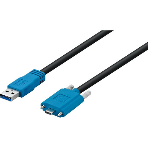 Электрический кабель для передачи данных - CA-USB31-AC-BLS/3 - The Imaging Source Europe GmbH - USB