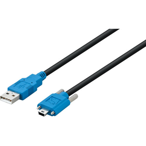 Электрический кабель для передачи данных - CA-USB20-AmB-BLS/5 - The Imaging Source Europe GmbH - USB / промышленный