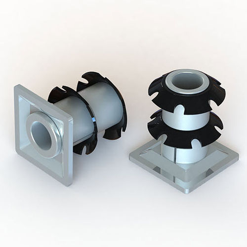 Вставка для установки на конце квадратных труб - ITT2Q/D11.3  - Specialinsert s.r.l. - резьбовая / нажать / из латуни