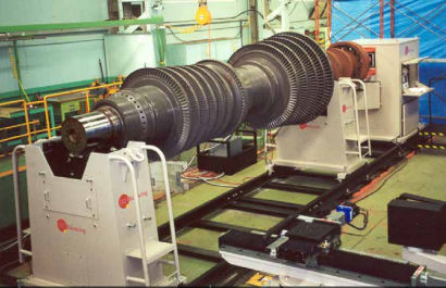 Горизонтальный стабилизатор - ​B140-200K - IRD Balancing - статический / с гибким подшипником / тяжелый