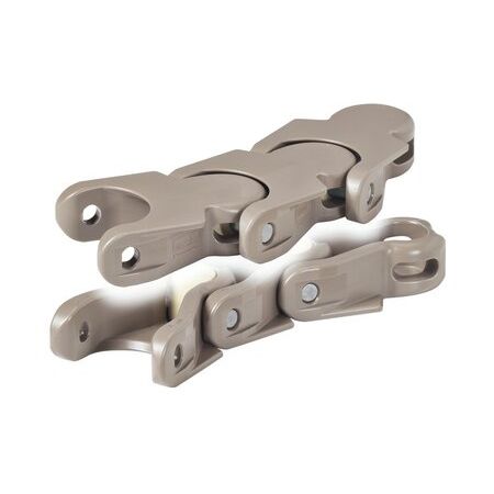 Конвейерная цепь из пластика - Multiflex series - Habasit - с моноблочными звеньями / модульная