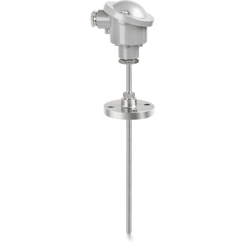 Датчик температуры с термопарой - OPTITEMP TCA-TF33 - KROHNE Messtechnik GmbH - с фланцем / ATEX / искробезопасный