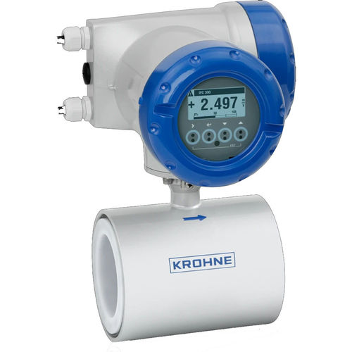 Электромагнитный расходомер - OPTIFLUX 1300 - KROHNE Messtechnik GmbH - объемный / для воды / для сточных вод