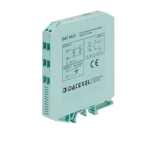 Аналоговый преобразователь - DAT4531-A - DATEXEL SRL - напряжение / ток / с 1 аналоговым входом / с 1 аналоговым выходом