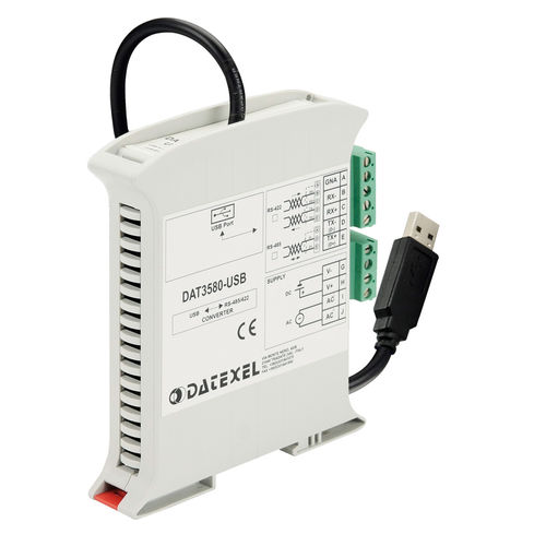 Преобразователь USB RS-485 - DAT3580-USB - DATEXEL SRL - RS422 / изолированный
