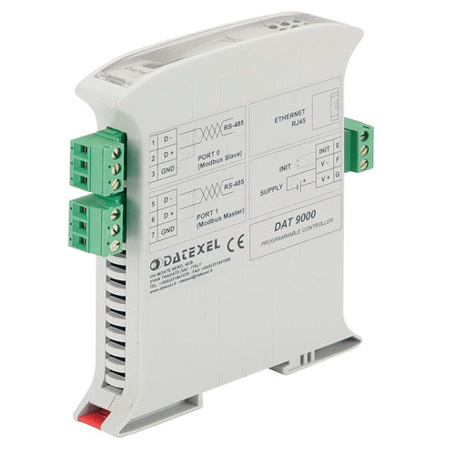 Многоканальный система сбора данных - DAT9000  - DATEXEL SRL - на DIN-рейке / ModBUS RTU - Slave / с контроллером