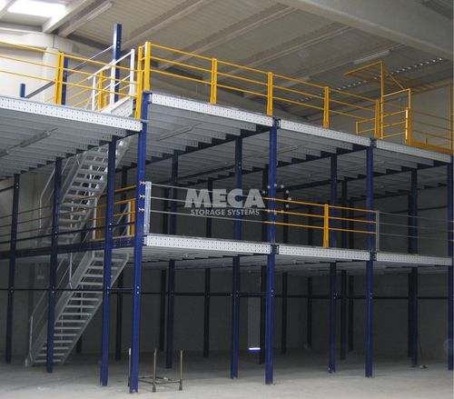 Промышленный этажный стеллаж - MECA STORAGE SYSTEMS